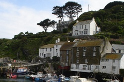 Polperro Houses.
